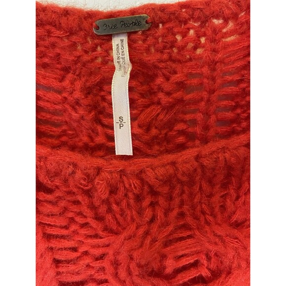 Free People Wildfire Fluff Sweater Size Small - Picture 6 of 13